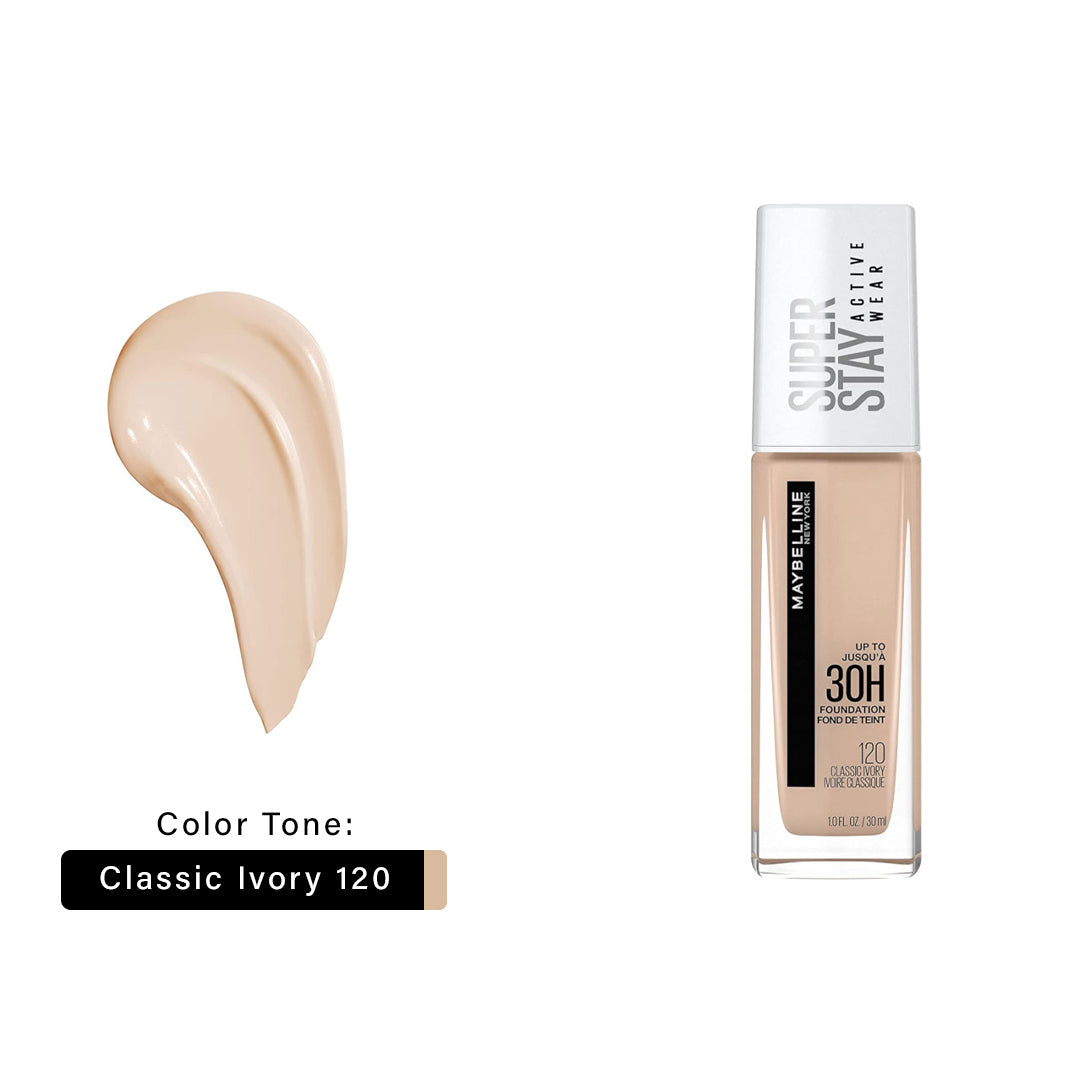 MAYBELLINE Super stay Active Wear Foundation Jasmine Beauty