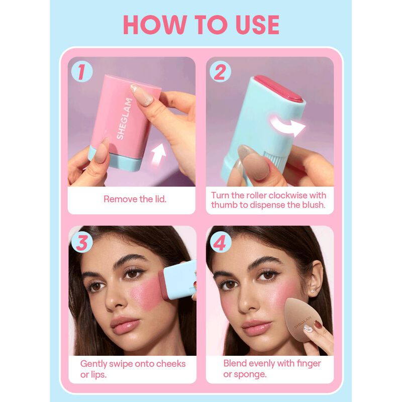 SHEGLAM blusher stick Buy 1 Get 1