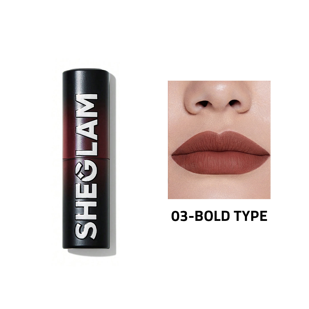 2 pieces Sheglam Long-Lasting Matte Lipstick Rose Cosmetics