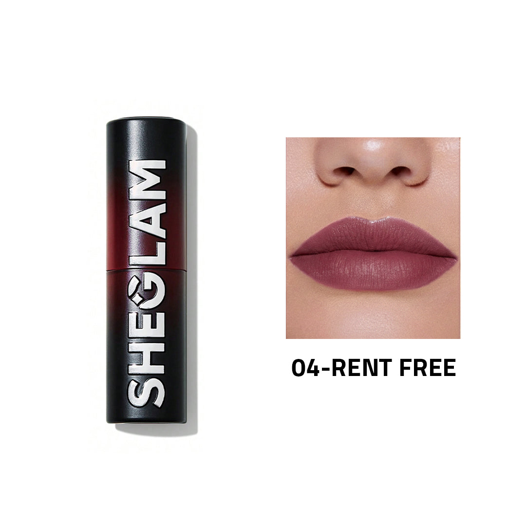 2 pieces Sheglam Long-Lasting Matte Lipstick Rose Cosmetics