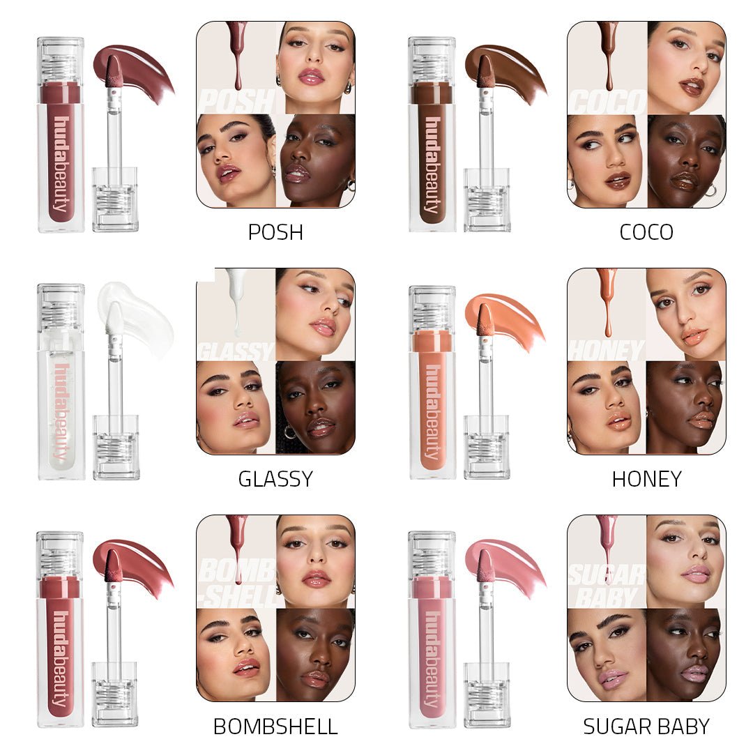Huda Beauty Lip Gloss Rouge