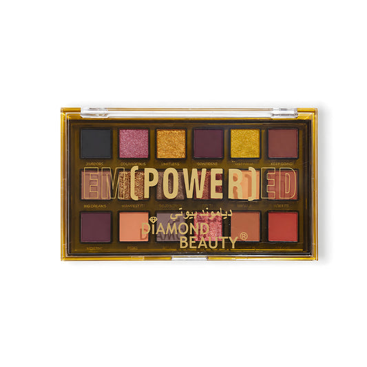 Empowered Diamond Beauty Eyeshadow Palette Rose Cosmetics