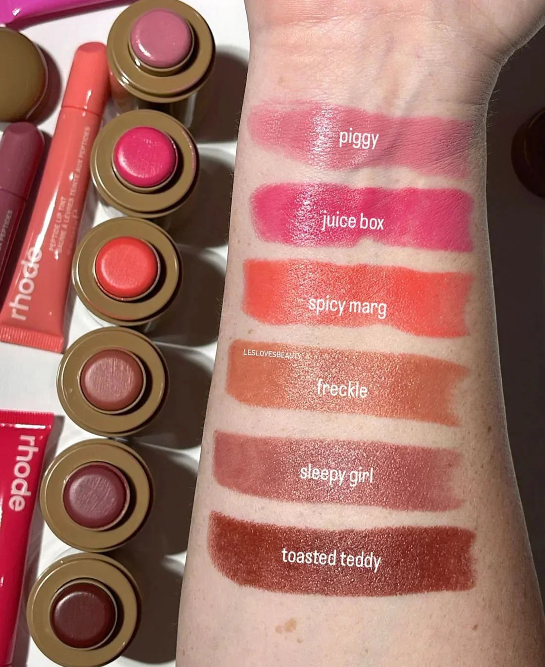 Rhode Glow Duo – Blush + Lip Gloss Rose