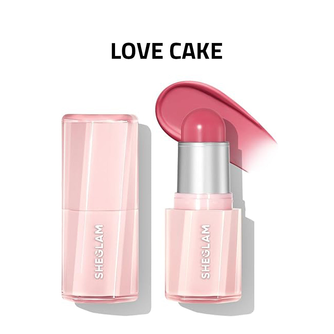 ( 2 pieces offer ) SHEGLAM Buttery Bliss Blush Stick Rose Cosmetics