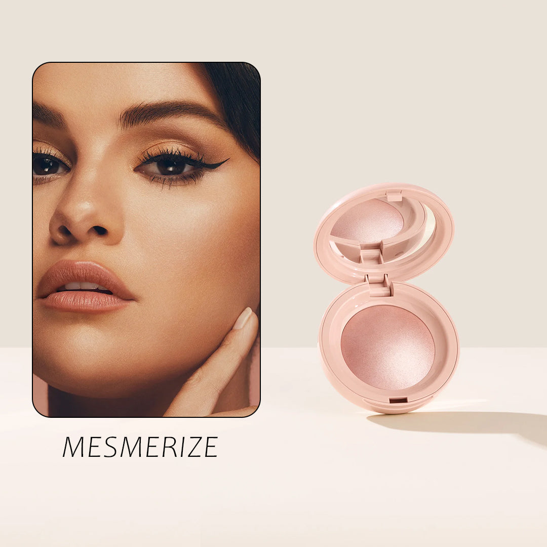 Rare Beauty Positive Light Silky Touch Highlighter – Luminous Glow Powder Rose Cosmetics