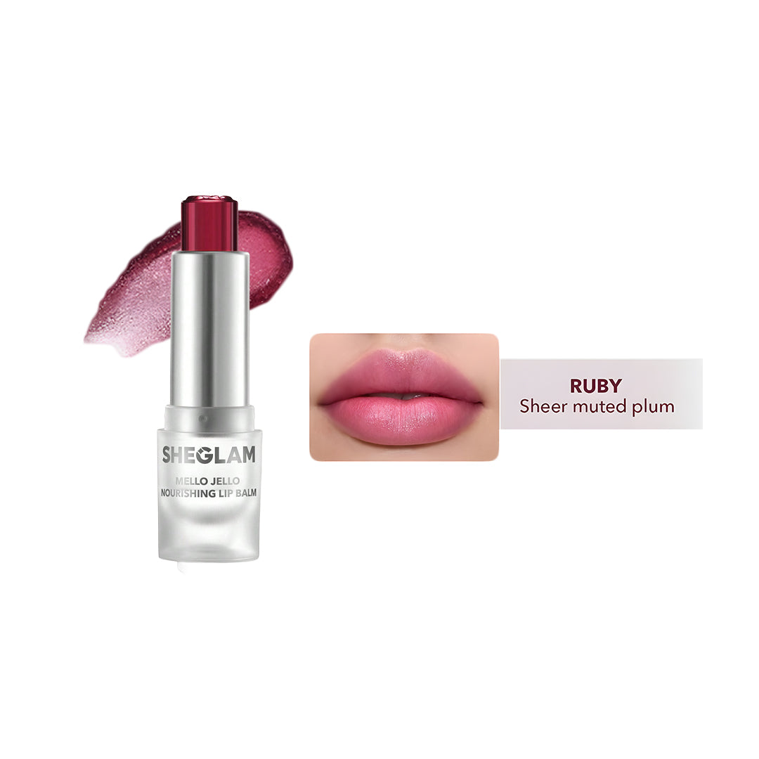 SHEGLAM Mello Jello Nourishing Lip Balm buy 1 get 1 Rouge