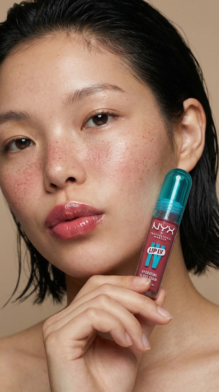 NYX Lip I.V. Hydrating Gloss Stain – Buy 1 Get 1 Free Rouge