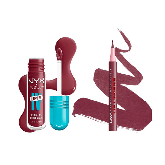 NYX Lip Stain & Liner Duo buy 1 get 1 Rouge